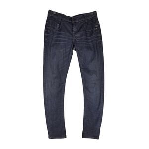 G‑STAR RAW 3301 SKINNY JEANS DARK BLUE WOMEN’S 29x30 MADE IN ITALY